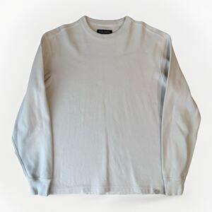 Filson Thermal Shirt Medium Ivory White Cotton Long Sleeve Heavy Workwear